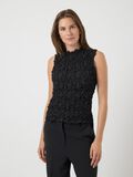 Product image thumbnail - YASMERA SLEEVELESS TOP, Black | 1