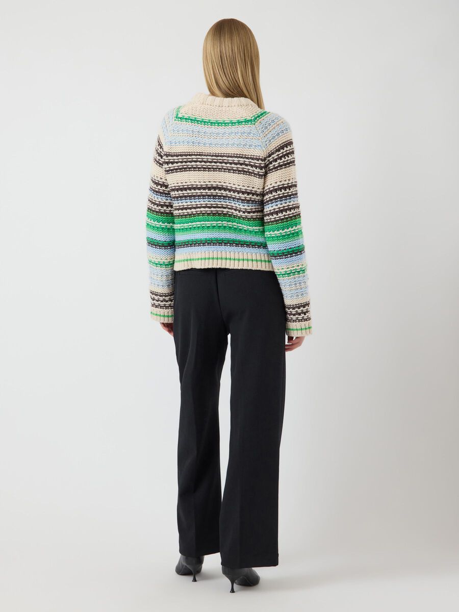Carousel image - YASBIBI PULL EN MAILLE, Clear Sky | 2