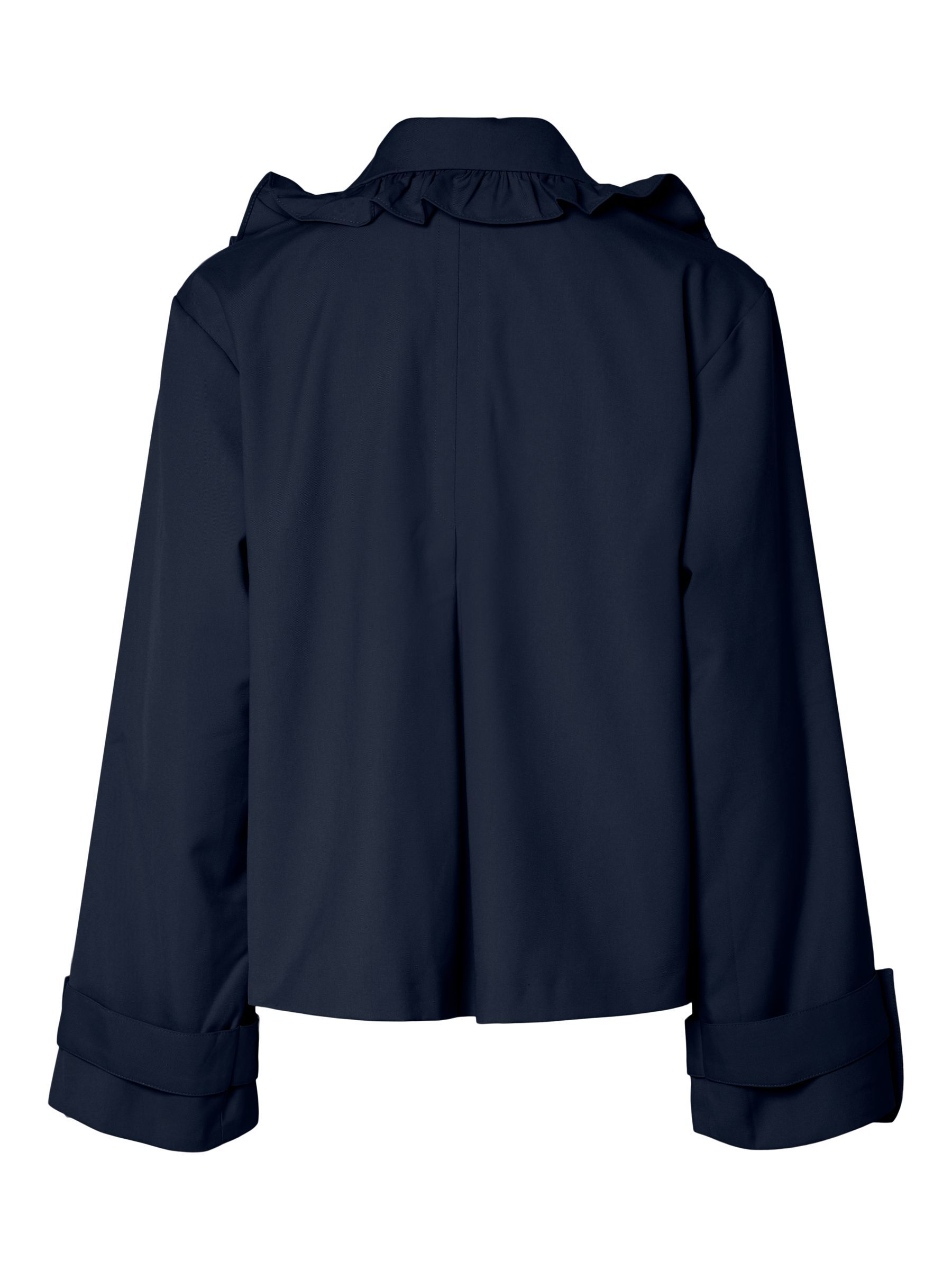 YASELSANA SHORT TRENCHCOAT | Blue | YAS® Norway