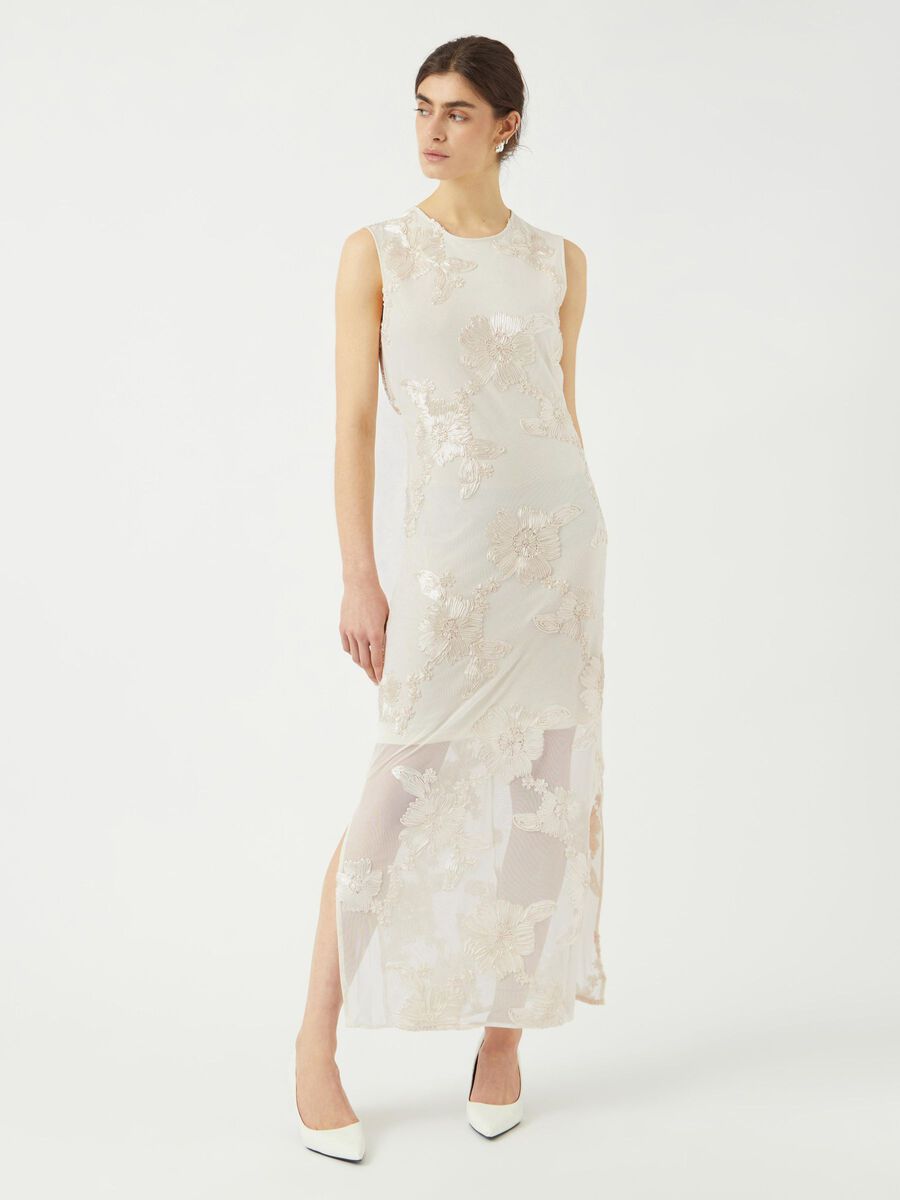 YAS YASFLOREE LONG DRESS, Gardenia, highres - 26037067_Gardenia_005.jpg