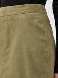 Product image thumbnail - YASENA HW SUEDE LEATHER  SKIRT, Aloe | 5
