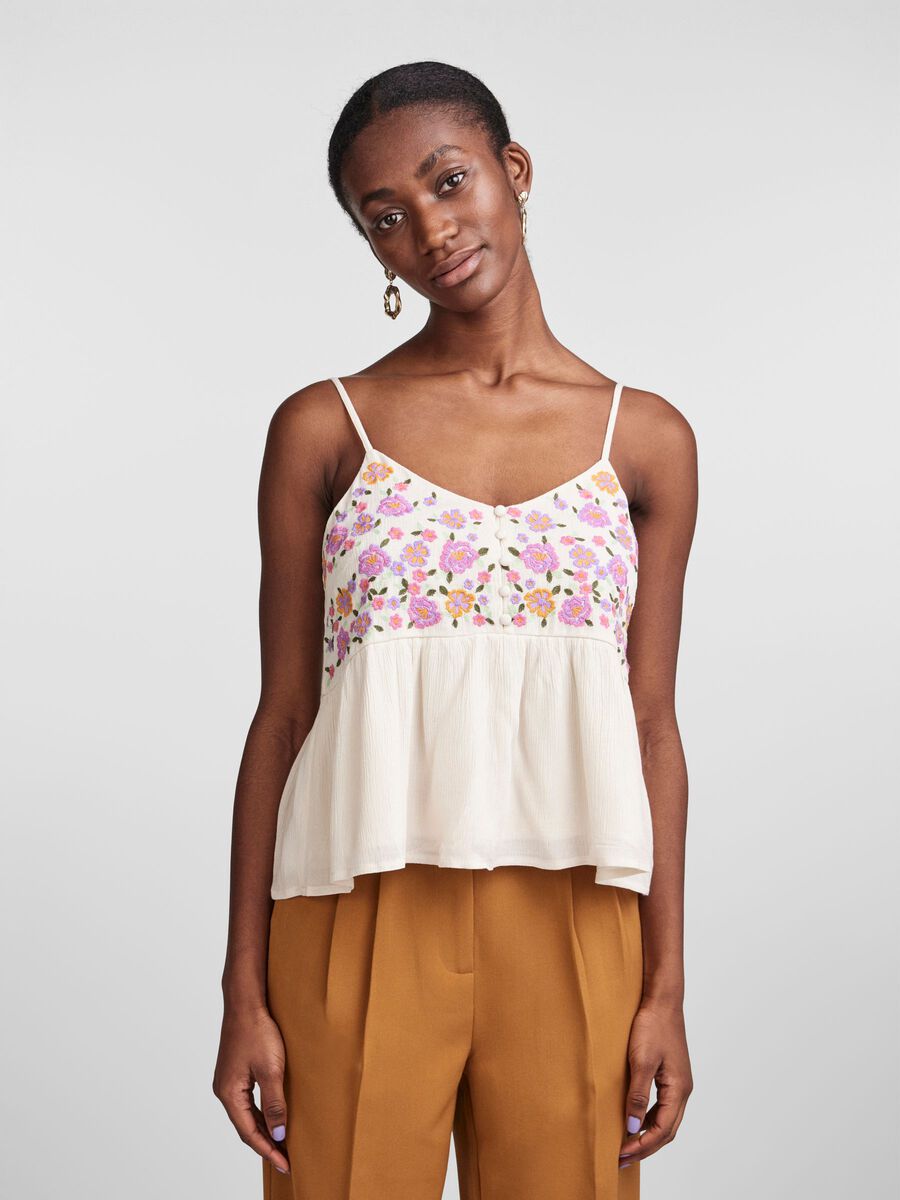 Y.A.S YASMICHELLA SLEEVELESS TOP, Birch, highres - 26030158_Birch_003.jpg