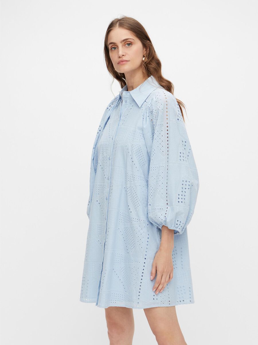 YASSADO BLOUSEJURK, Cashmere Blue, highres
