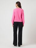 Product image thumbnail - YASJOHI WOOL KNITTED PULLOVER, Begonia Pink | 2