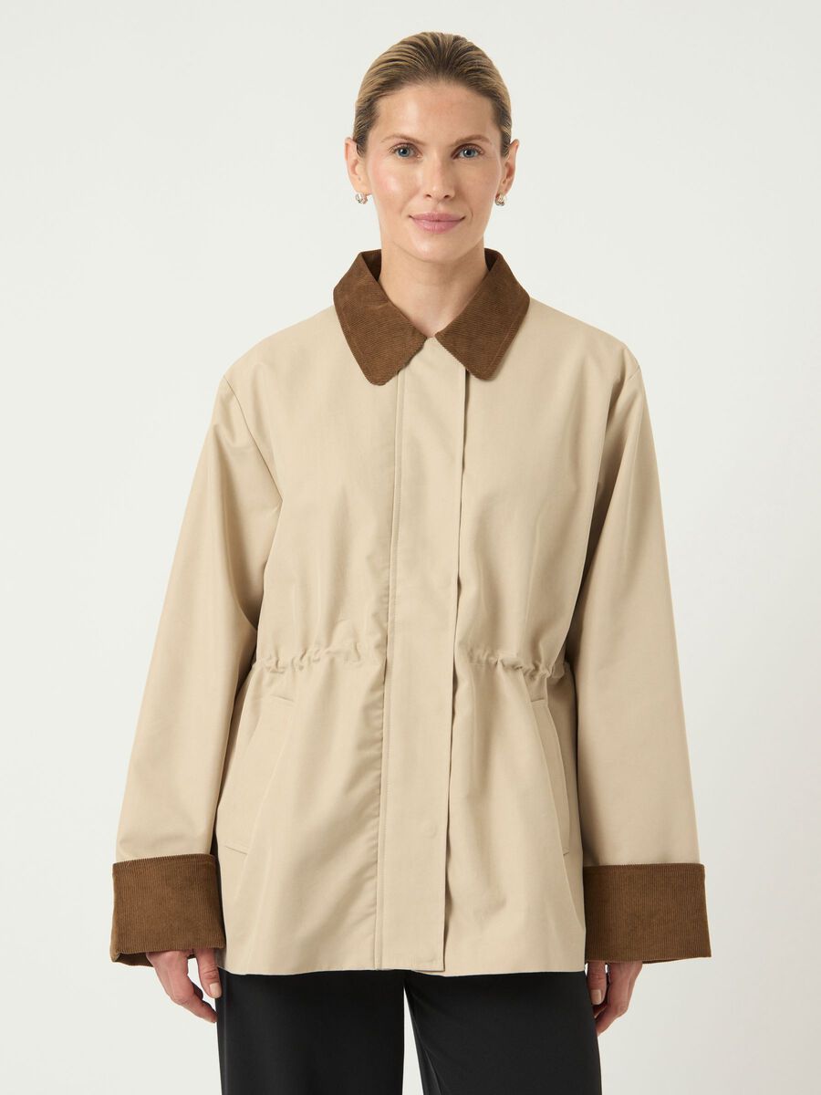 Product carousel image - YASANCA PARKA COAT, Oxford Tan | 1