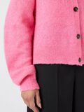Product image thumbnail - YASJOHI WOOL  KNITTED CARDIGAN, Begonia Pink | 3