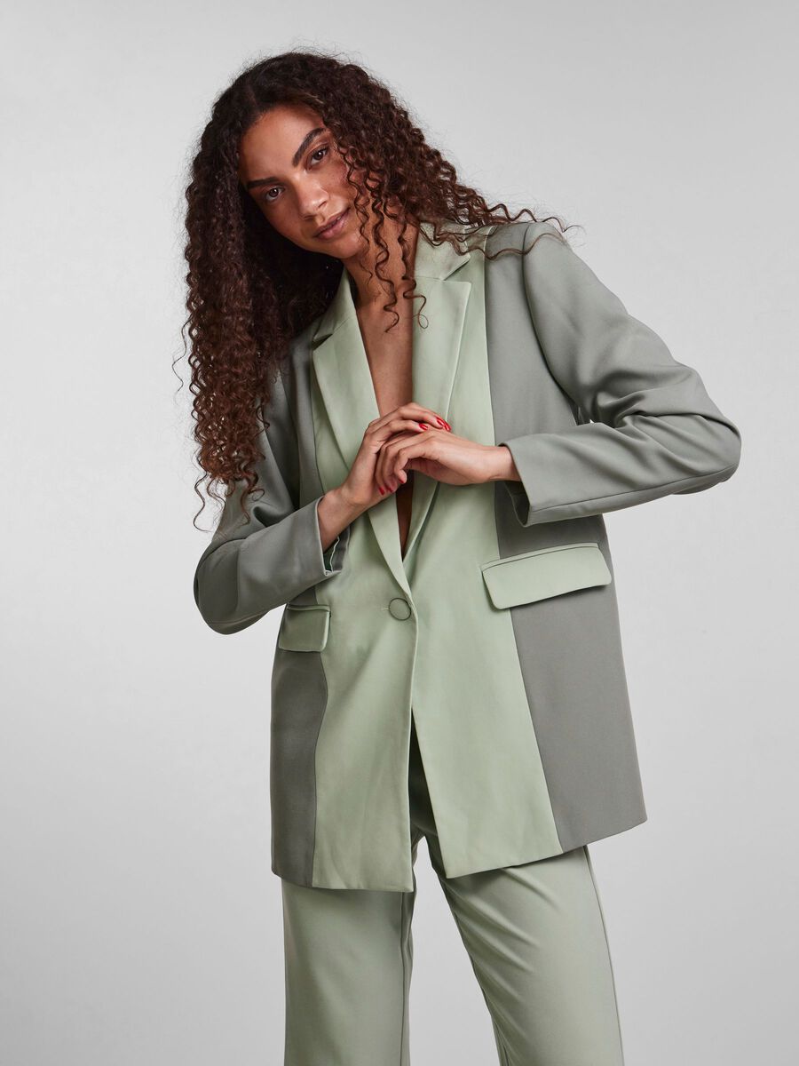 Carousel image - YASPENNA BLAZER, Celadon Green | 1