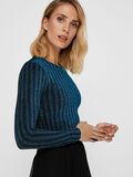 YAS METALLIC GLITTER BODYSUIT, Ultramarine Green, highres - 26014634_UltramarineGreen_691357_006.jpg