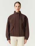 Product image thumbnail - YASFIPURA VATTERT JAKKE, Chocolate Brown | 1