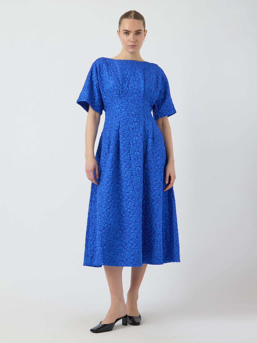 YAS YASDAZLY 2/4 VESTITO MIDI, Dazzling Blue, highres - 26038056_DazzlingBlue_005.jpg