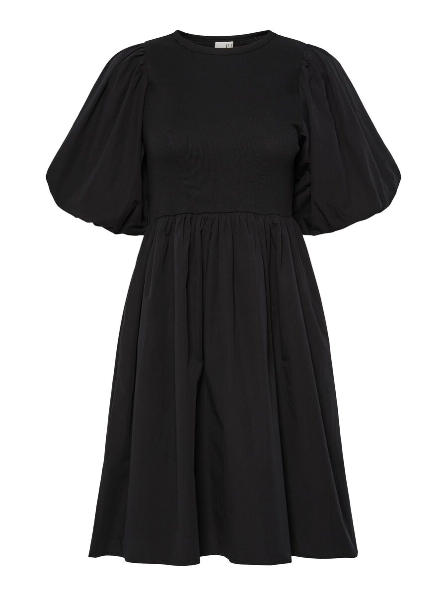 YAS YASMIRI 2/4 KORT KJOLE, Black, highres - 26038624_Black_001.jpg