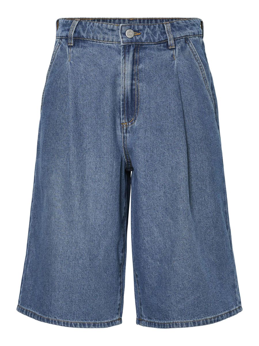YAS YASGEMMA - BERMUDA SHORTS EN JEAN, Medium Blue Denim, highres - 26037899_MediumBlueDenim_001.jpg