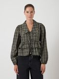 Product image thumbnail - YASCINNA TIE LONG SLEEVED TOP, Forest Night | 1