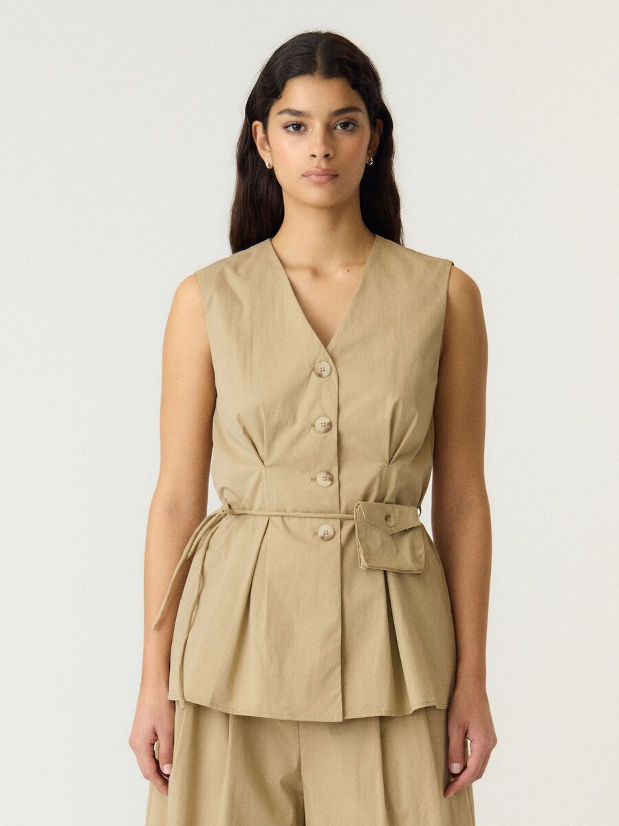 Product tile image - YASFIMA  WAISTCOAT, Incense | 26040059_Incense