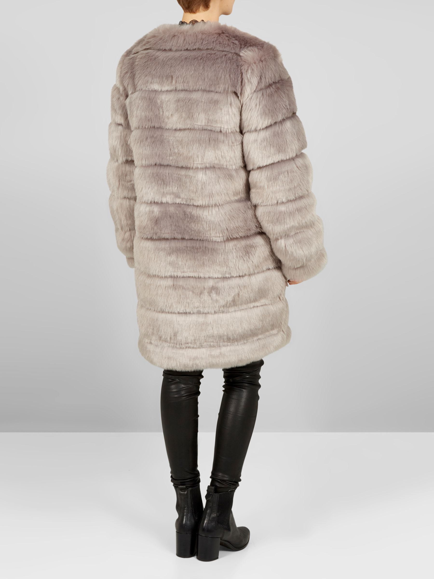 Faux fur jacket Y.A.S