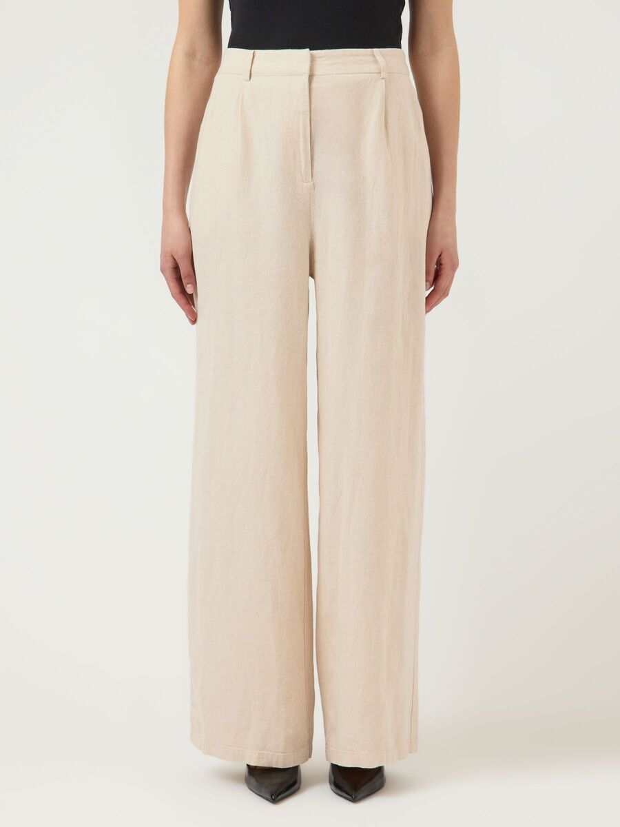 Product carousel image - YASTUNNI BUKSER, White Pepper | 1