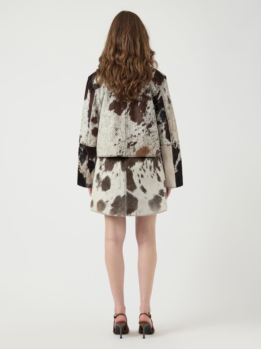 YAS MINIFALDA DE CUERO, Chocolate Brown, highres - 26040068_ChocolateBrown_1254957_004.jpg
