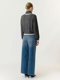 Product image thumbnail 2 YASMILLIE LS SJAAL KNIT VEST, Medium Grey Melange