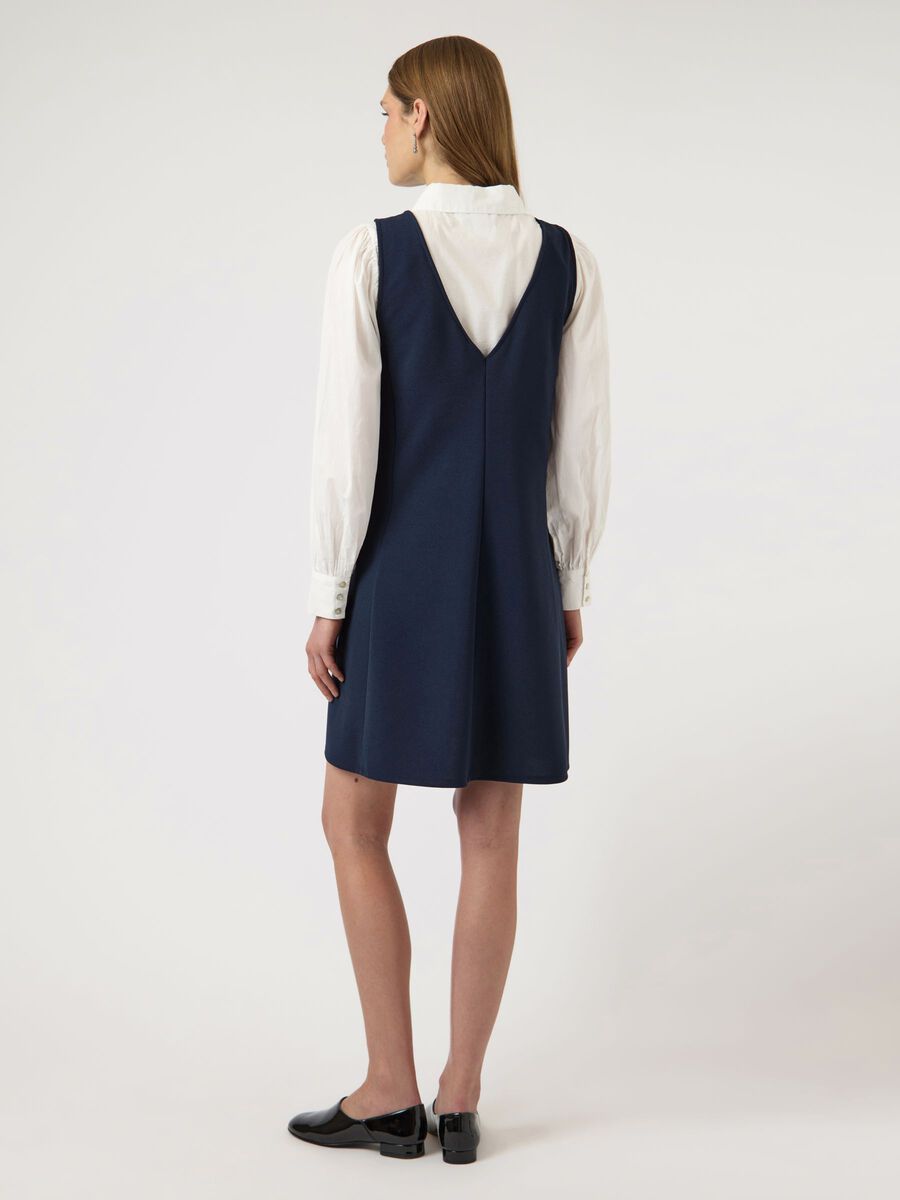 Product carousel image - YASMALEA WIDE SPENCER DRESS, Navy Blazer | 2
