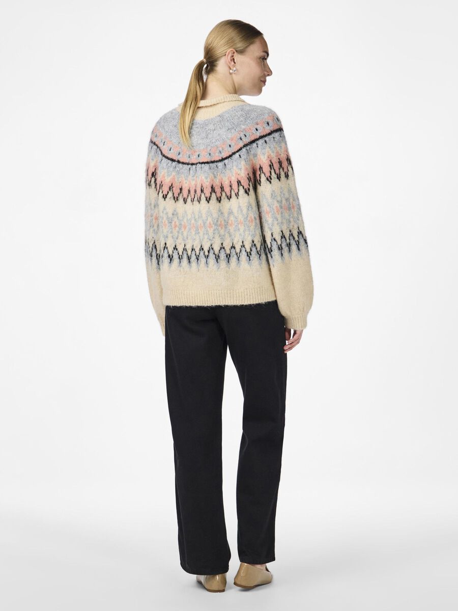 YAS YASSHIMA KNITTED PULLOVER, Sandshell, highres - 26036324_Sandshell_1156334_004.jpg