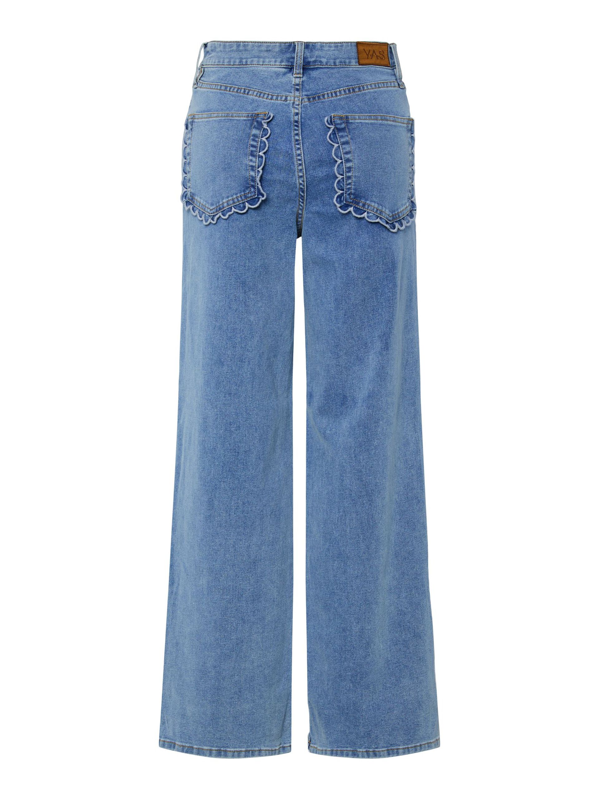 Carousel image - YASSCALA HIGH WAIST JEANS, Light Blue Denim | 7