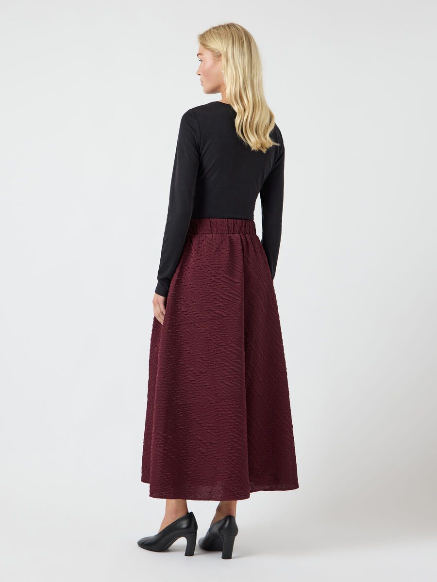 Carousel image - YASCAMIE MIDI SKIRT, Port Royale | 2