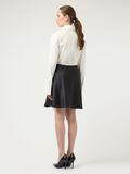 Product image thumbnail - YASPELLA HW VOLUME  MINI SKIRT, Black | 2