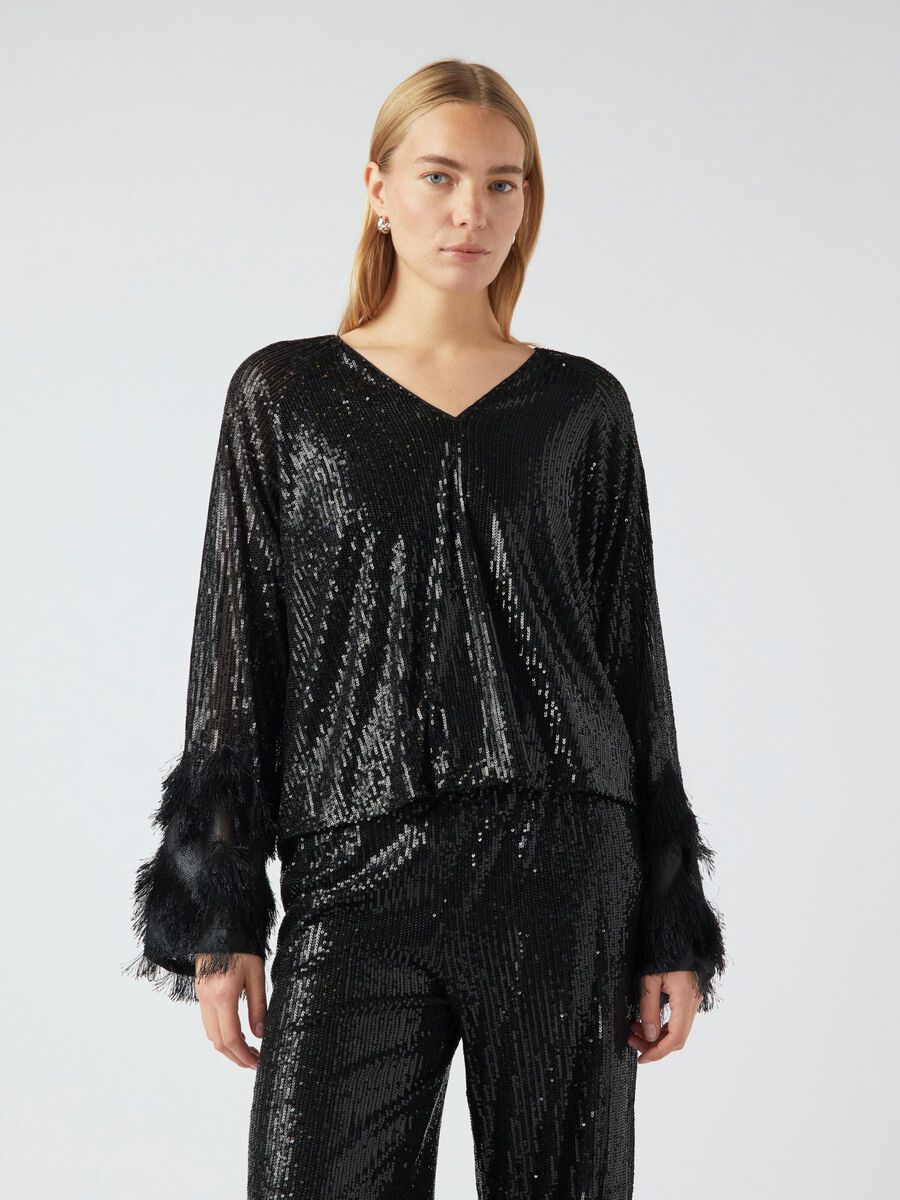 YAS YASFLOW  LONG SLEEVED TOP, Black, highres - 26037683_Black_003.jpg