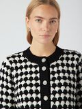 YAS YASLIU STRIKKET CARDIGAN, Black, highres - 26035545_Black_1142656_006.jpg