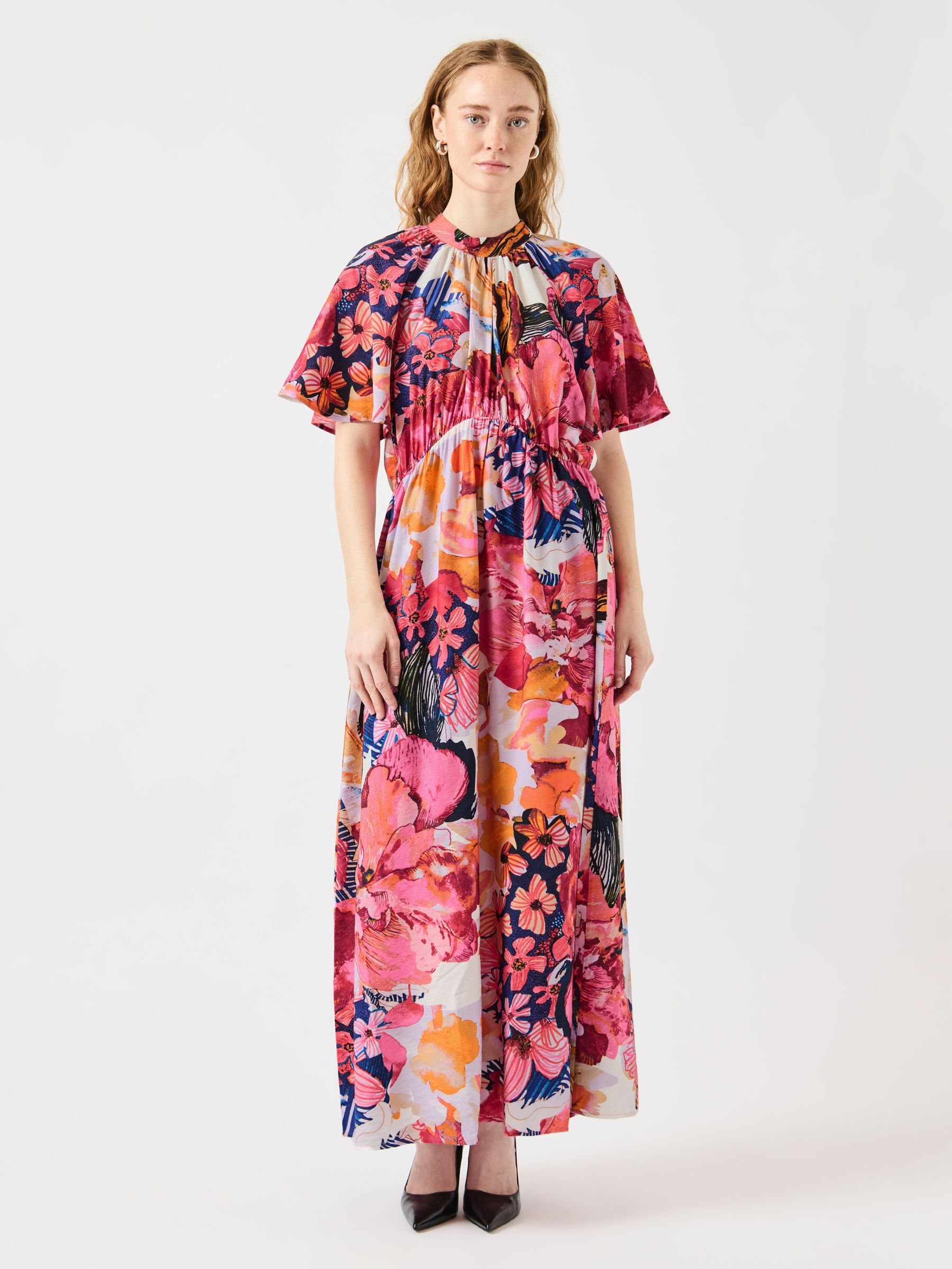 YASDELPHI MIDI DRESS | Purple | YAS® Belgium