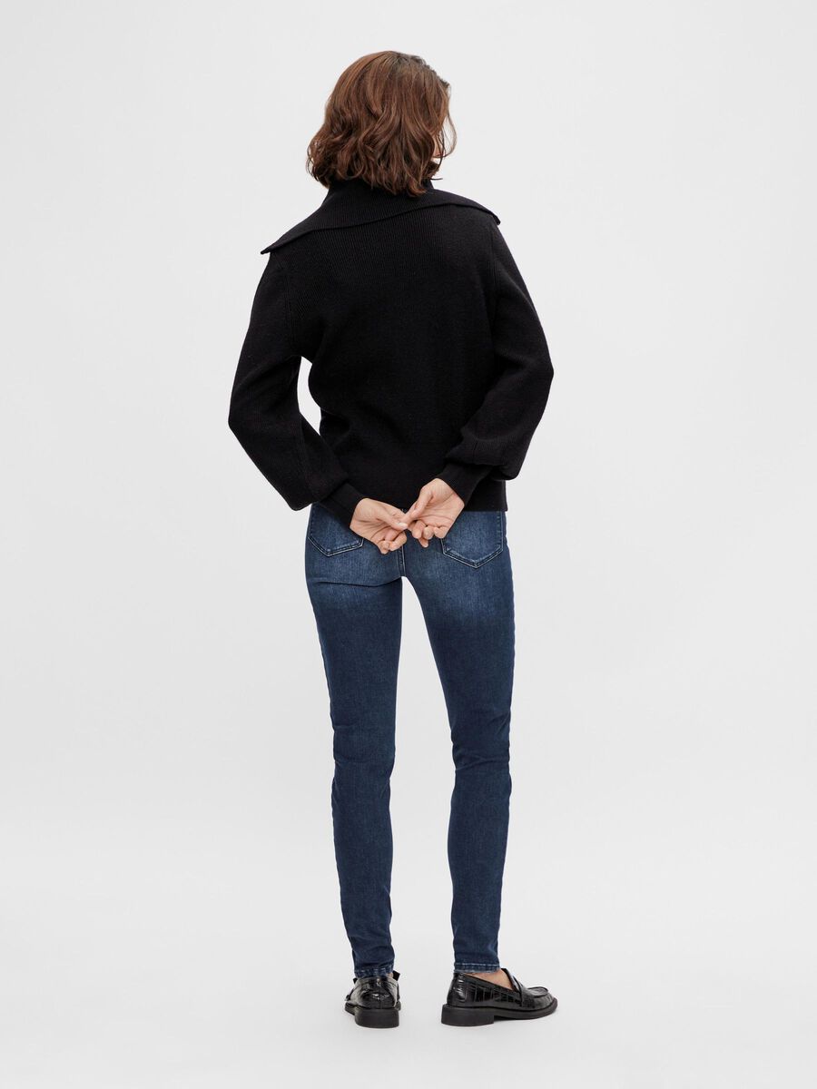 Y.A.S YASAYO SKINNY FIT -FARKUT, Dark Blue Denim, highres - 26025090_DarkBlueDenim_004.jpg