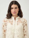 Product image thumbnail - YASGALA 7/8 LACE  MIDI DRESS, Pristine | 3