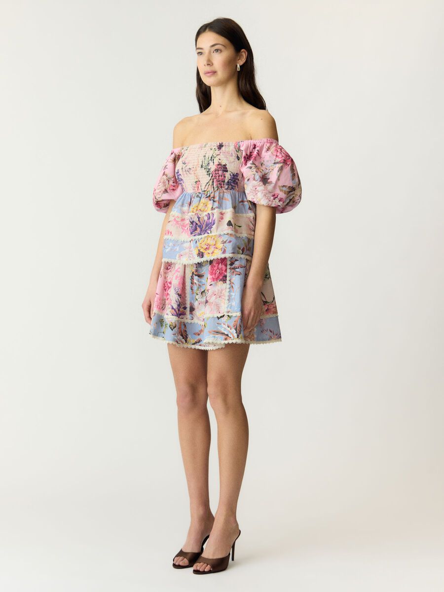 Carousel image - YASMESSA SMOCK TOP, Pristine | 3