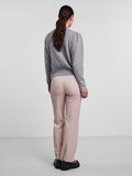 YAS KARDIGAN Z DZIANINY, Medium Grey Melange, highres - 26028129_MediumGreyMelange_004.jpg