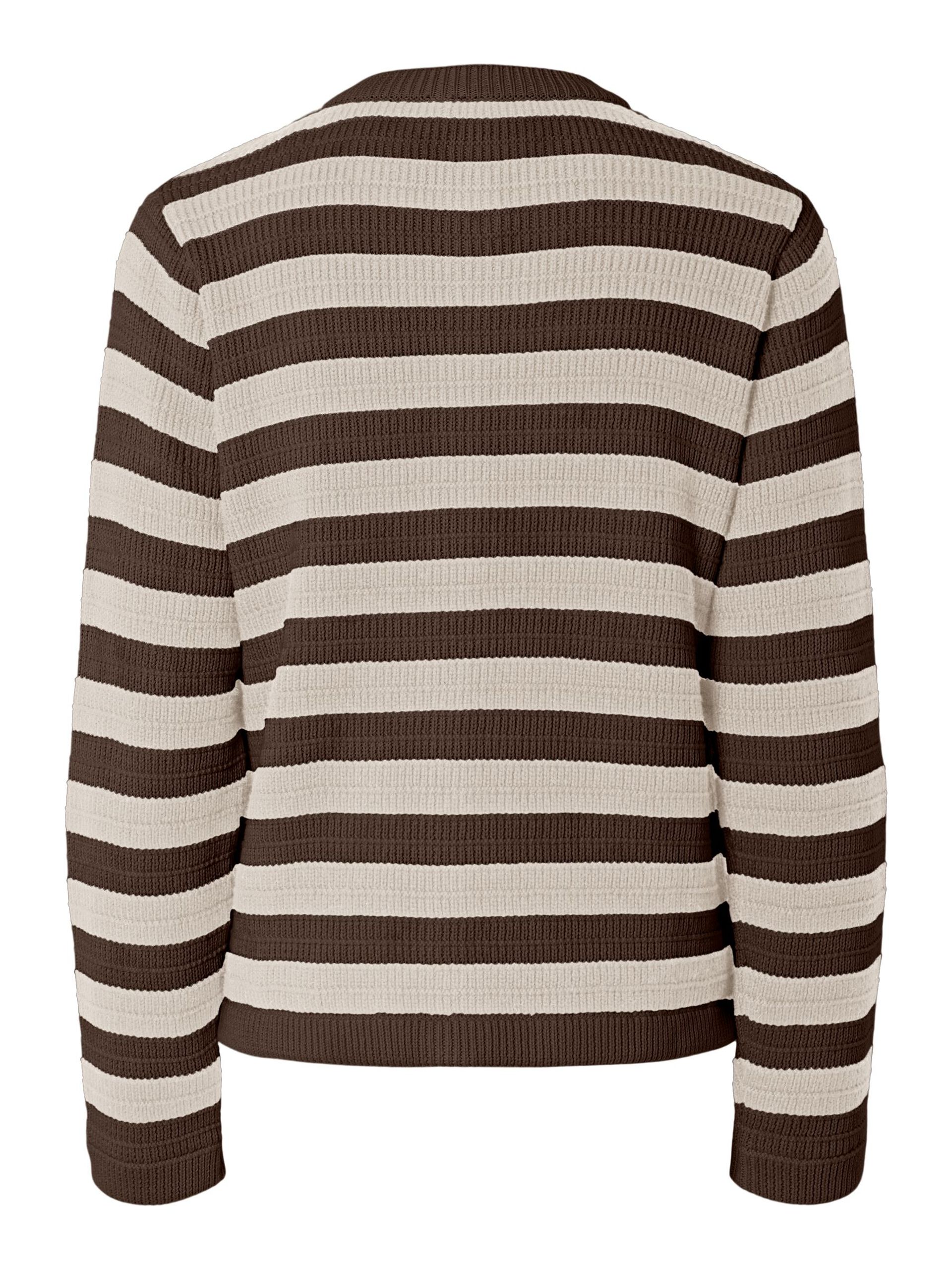 Carousel image - YASSIRONI STRICKJACKE, Chocolate Brown | 6