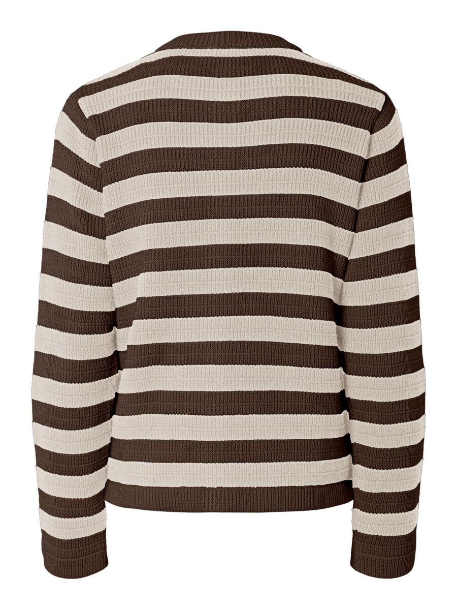 Carousel image - YASSIRONI KNITTED CARDIGAN, Chocolate Brown | 6