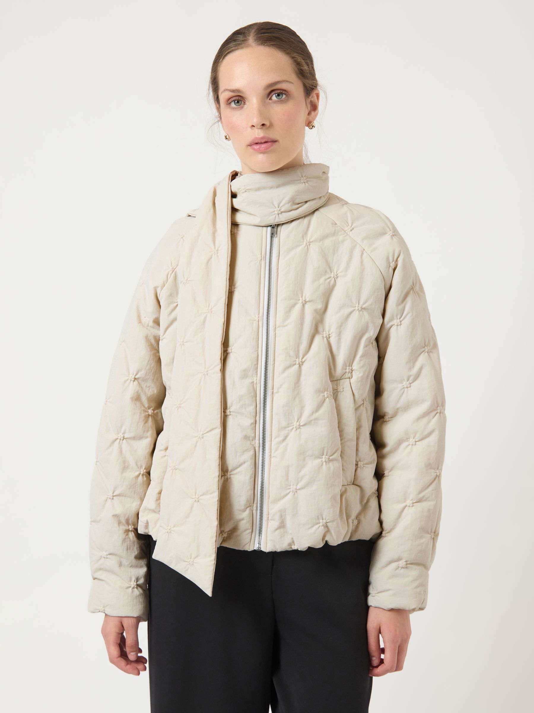 ジャケット・アウター yassy2419 YASCELINA PADDED JACKET | Grey | YAS® Sweden
