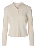 Product image thumbnail - YASCAMELIA KNITTED CARDIGAN, Pristine | 1