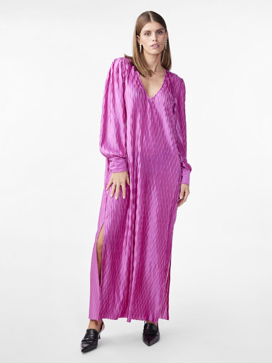 Y.A.S YASPLIMA MAXI DRESS, Rose Violet, highres - 26034732_RoseViolet_003.jpg