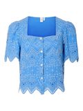 Product image thumbnail - YASFREYA TOP A MANICHE CORTE, Marina | 5