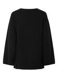 Product image thumbnail - YASELMA KNITTED PULLOVER, Black | 2