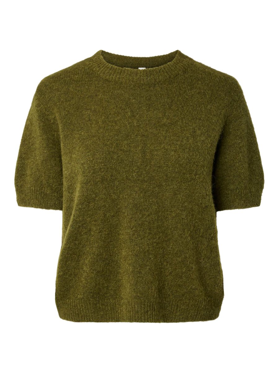 Carousel image 6 YASJOHI SS WOOL BLEND  PULLOVER, Fir Green