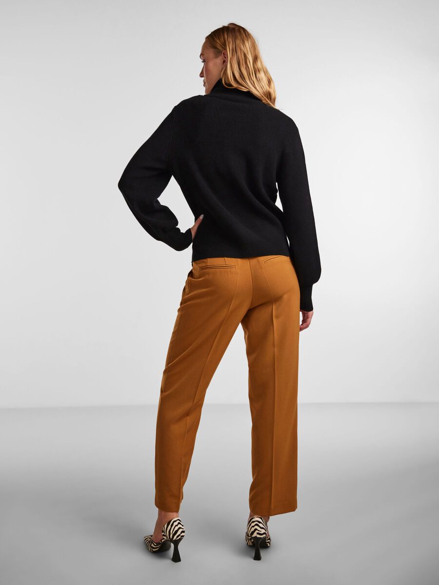 Y.A.S YASDALMA KNITTED PULLOVER, Black, highres - 26027633_Black_004.jpg