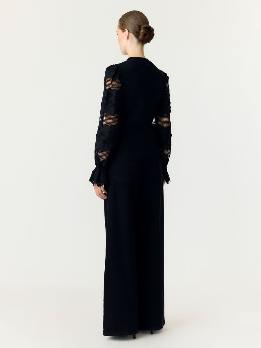 Carousel image 2 YASMIKKE - ML - MAILLE PULLOVER, Black