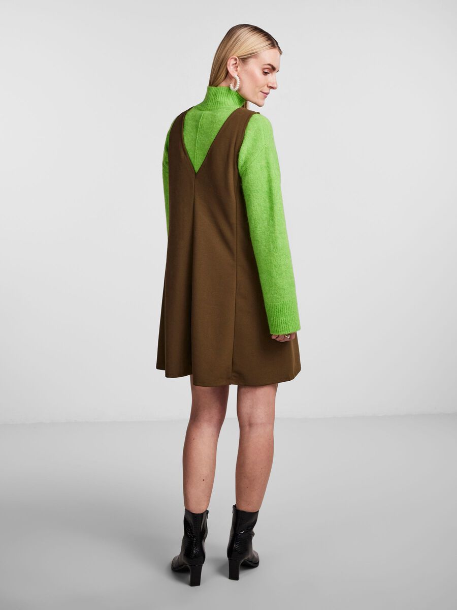 YAS YASMALEA SPENCER DRESS, Beech, highres - 26024050_Beech_004.jpg