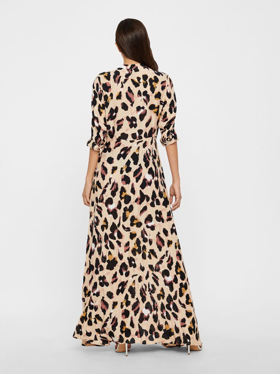 Y.A.S CON STAMPA ANIMALIER VESTITO LUNGO, Mellow Rose, highres - 26015308_MellowRose_790654_004.jpg