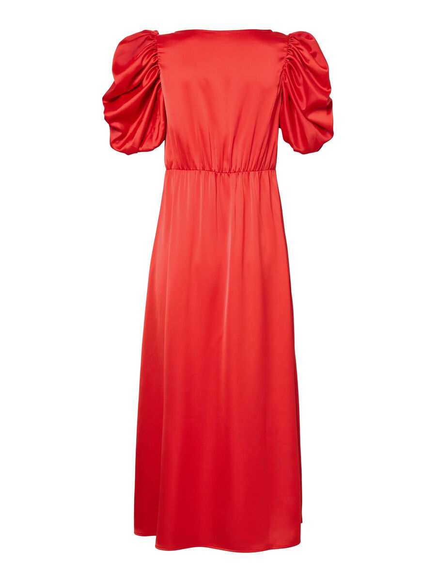 Carousel image - YASPELLA 2/4 VESTITO MIDI, Fiery Red | 6