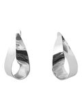 Pieces TWISTED EARRINGS, Silver Colour, highres - 17102060_SilverColour_001.jpg