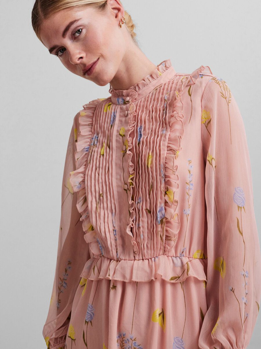 Carousel image - YASMOLLY MIDI DRESS, Rose Smoke | 3