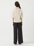 Product image thumbnail - YASEMILA GEBREIDE TRUI, Sandshell | 2